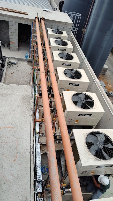 Infraestrutura HVAC executado pela UNITEC SANTOS